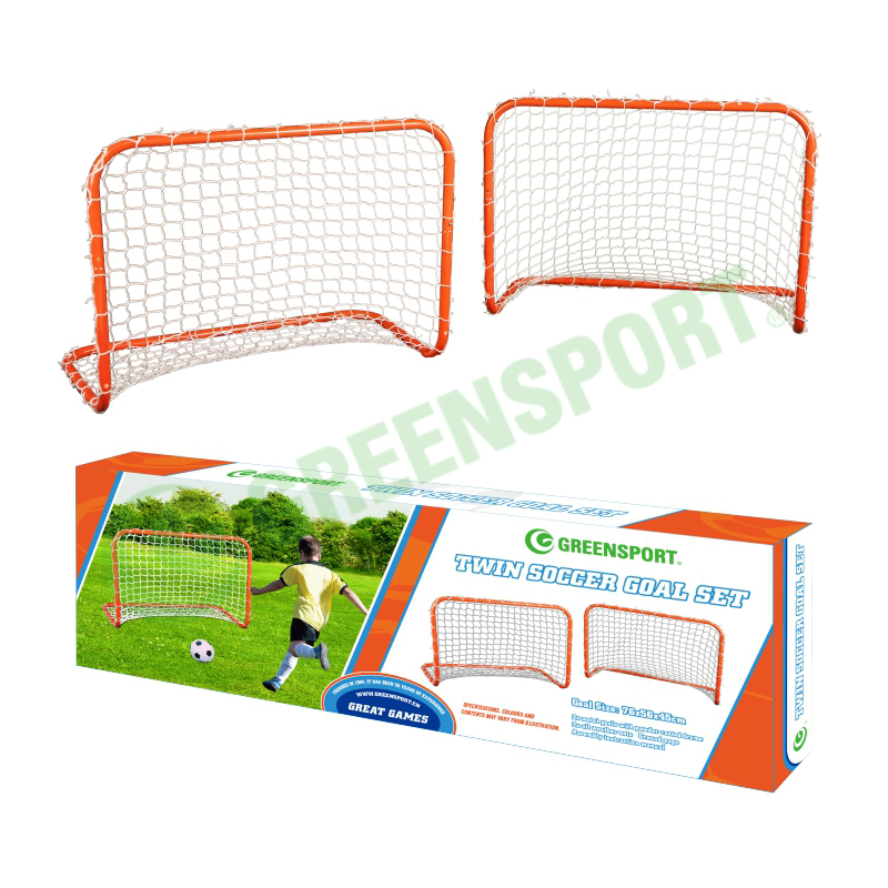 Twin Soccer Goal Set