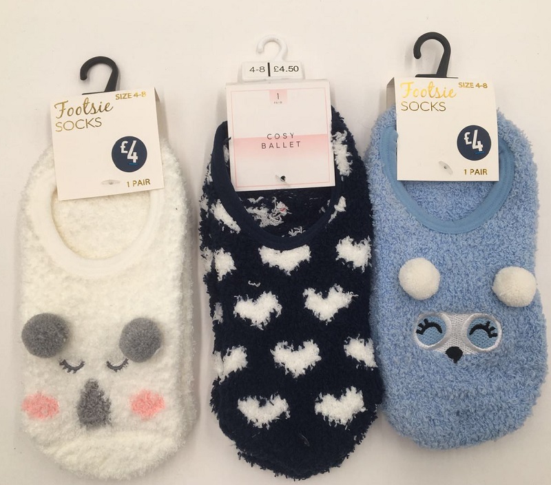 ladies cozy footsie