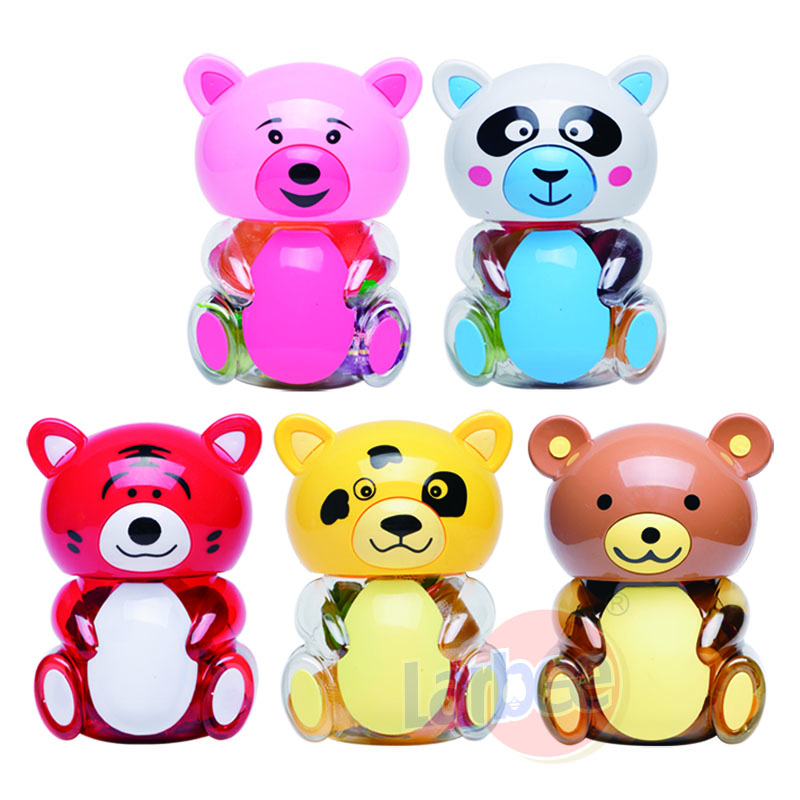 Jelly in mini bear jar