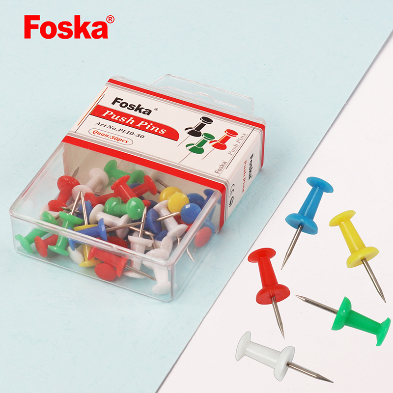 Good Quality 25mm Office Plastic Push Pins