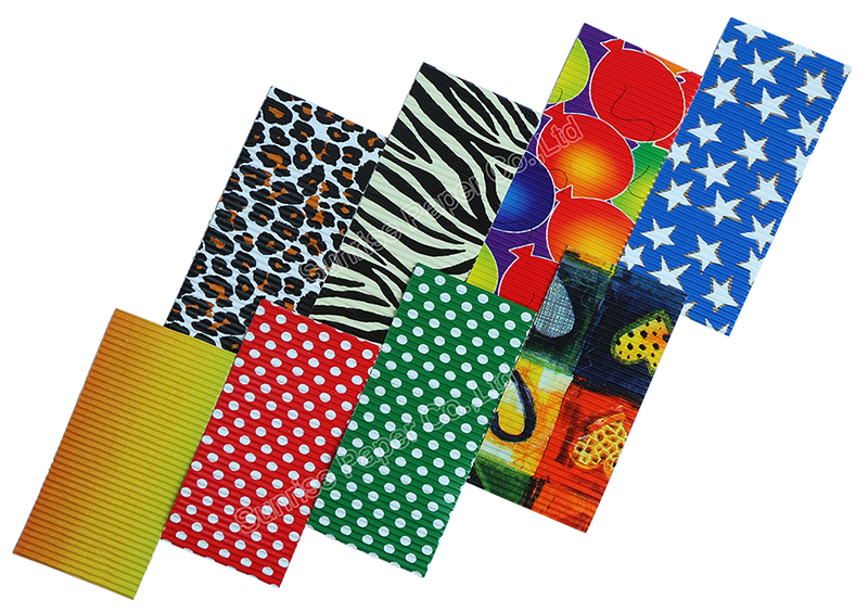 Printed Corrugated Cardboard