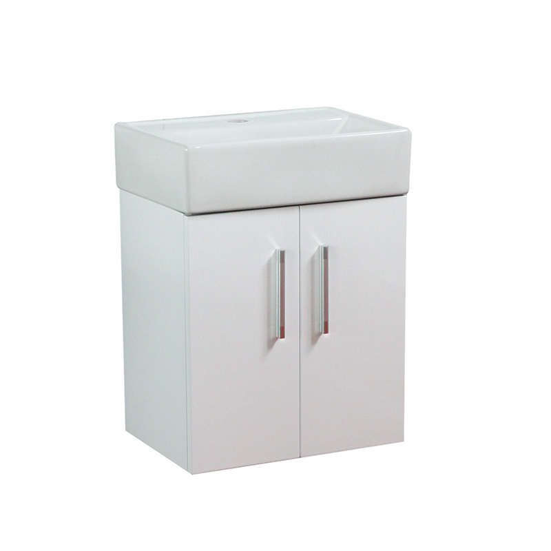 K2055 MDF Wall Hung Bathroom Vanity cabinet