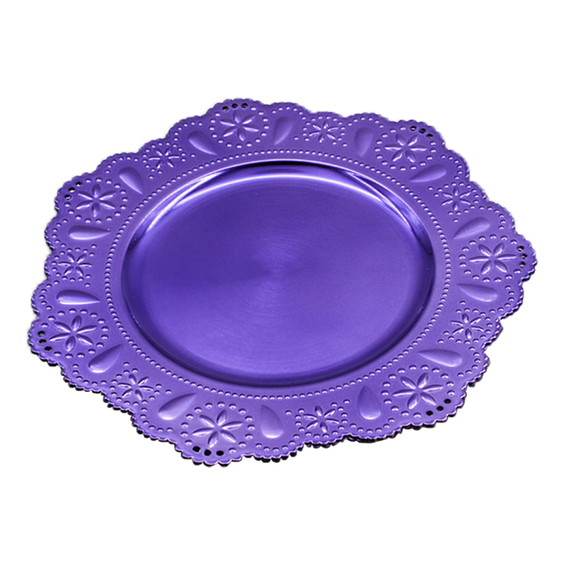 plastic charger plate