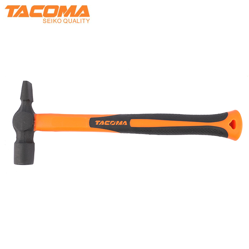 Cross pein hammer with fiberglass handle