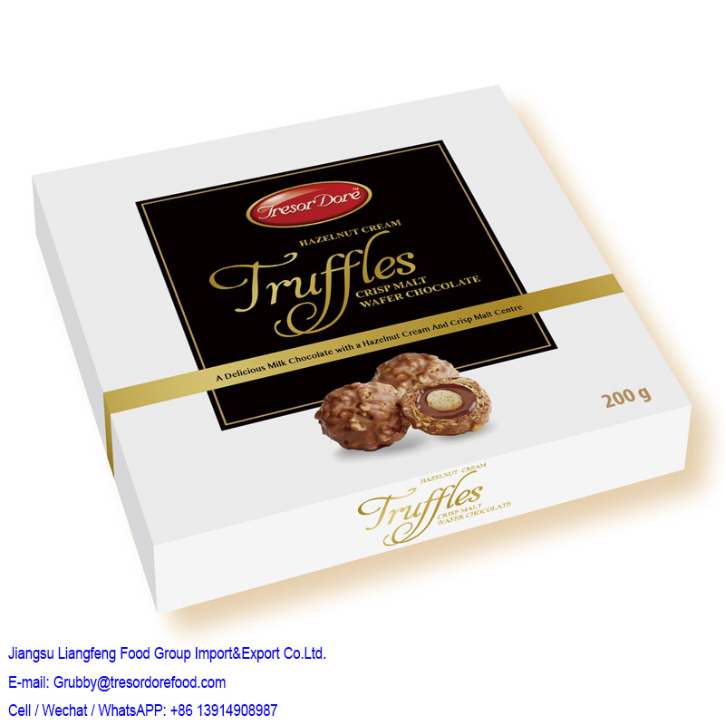 Hazelnut Cream Crisp Malt Wafer Chocolate 200g