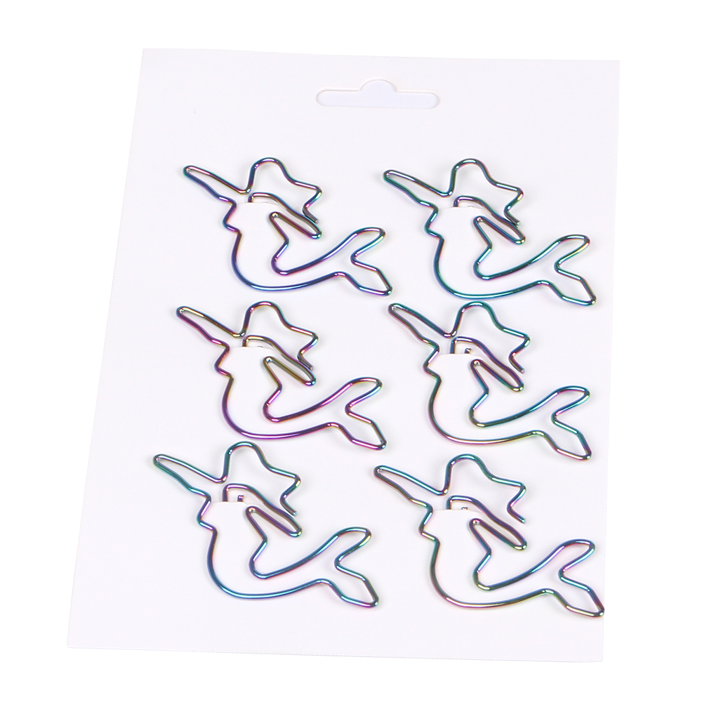 Eagle metal material rainbow color binder clips