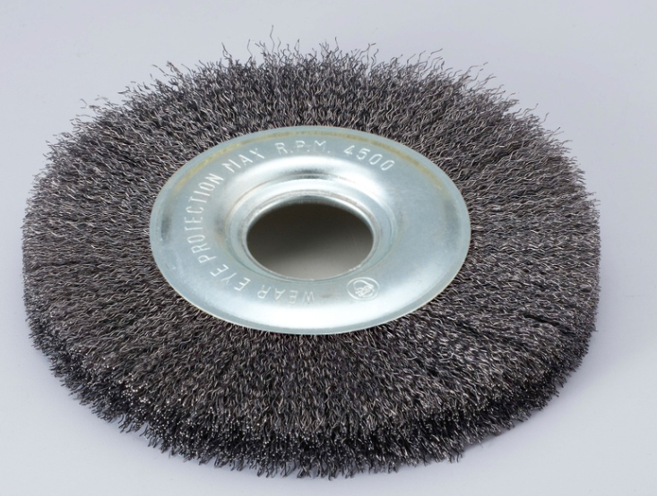crimped wire wheel brush for angle grinder