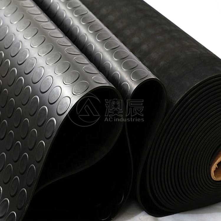 Round Dot (Coin) Rubber Sheet