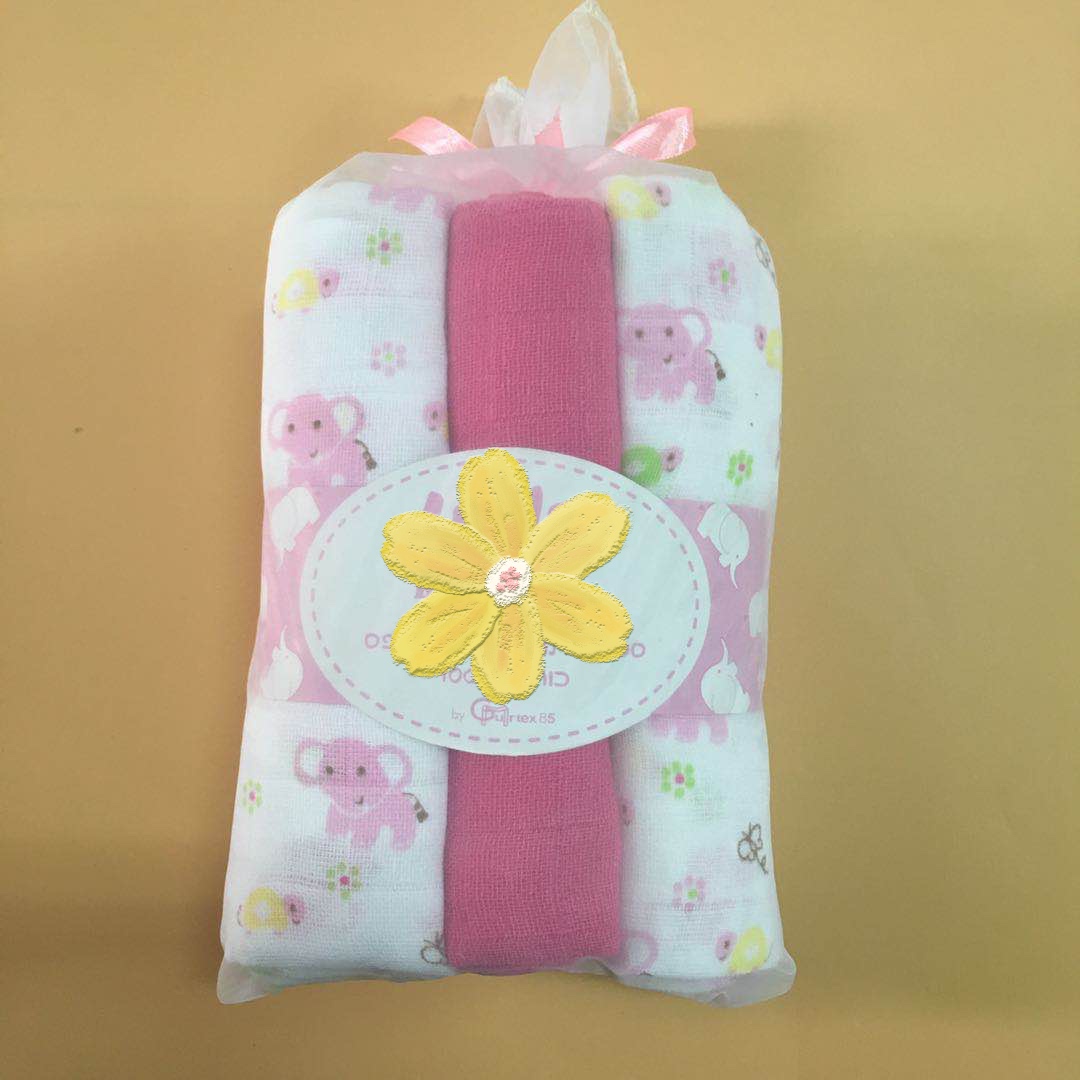 100%cotton 4pcs Print+2pcs Color Sets Baby Diapers