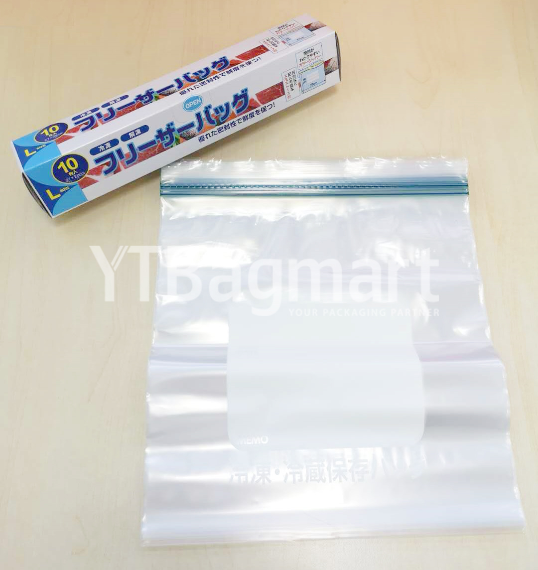 A freezer zipper bag L