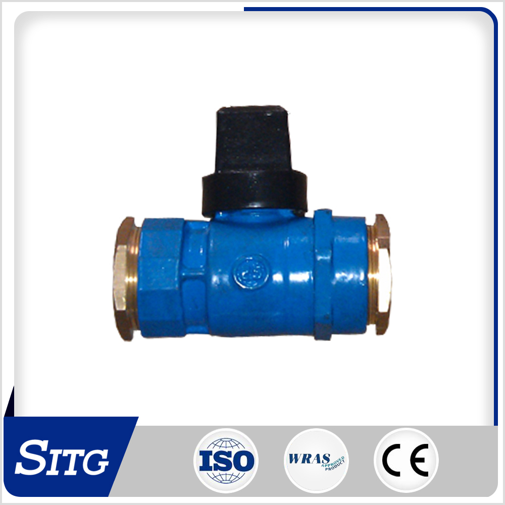 Compression Ball valve for PE