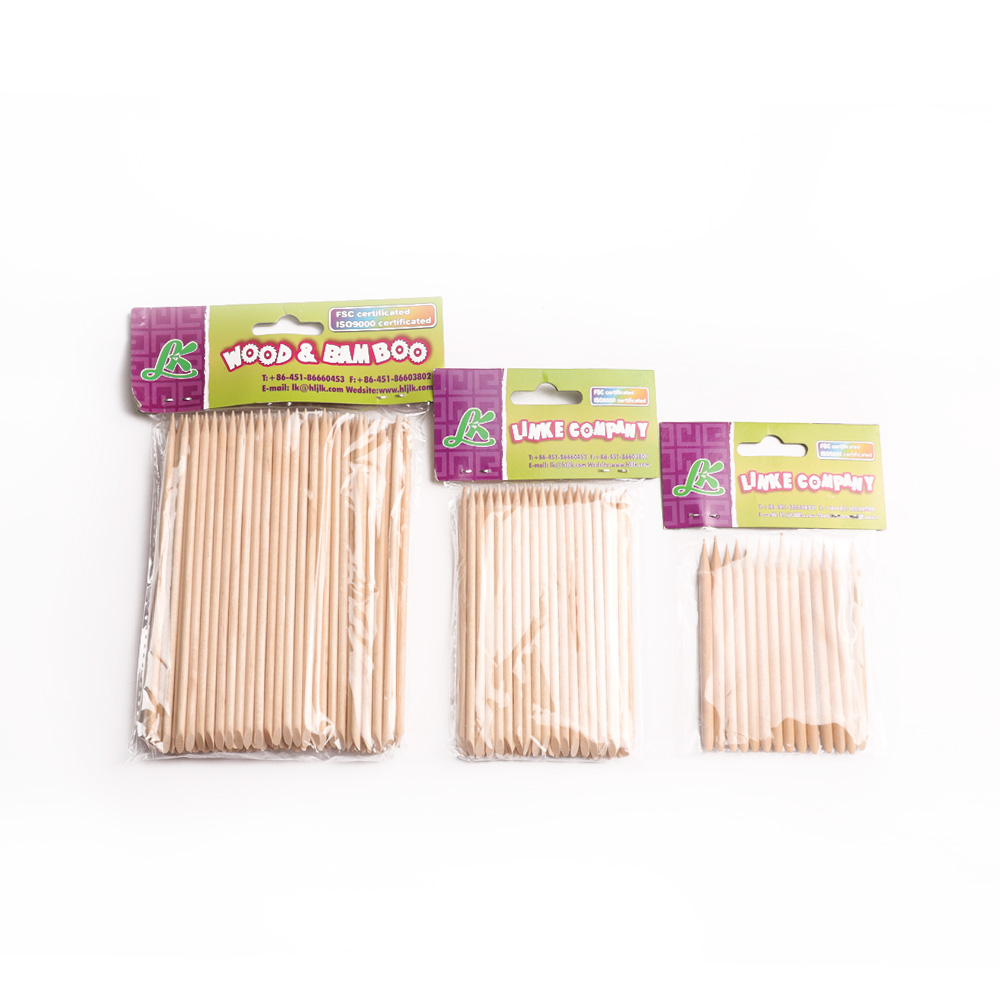 wooden nail Manicure sticks