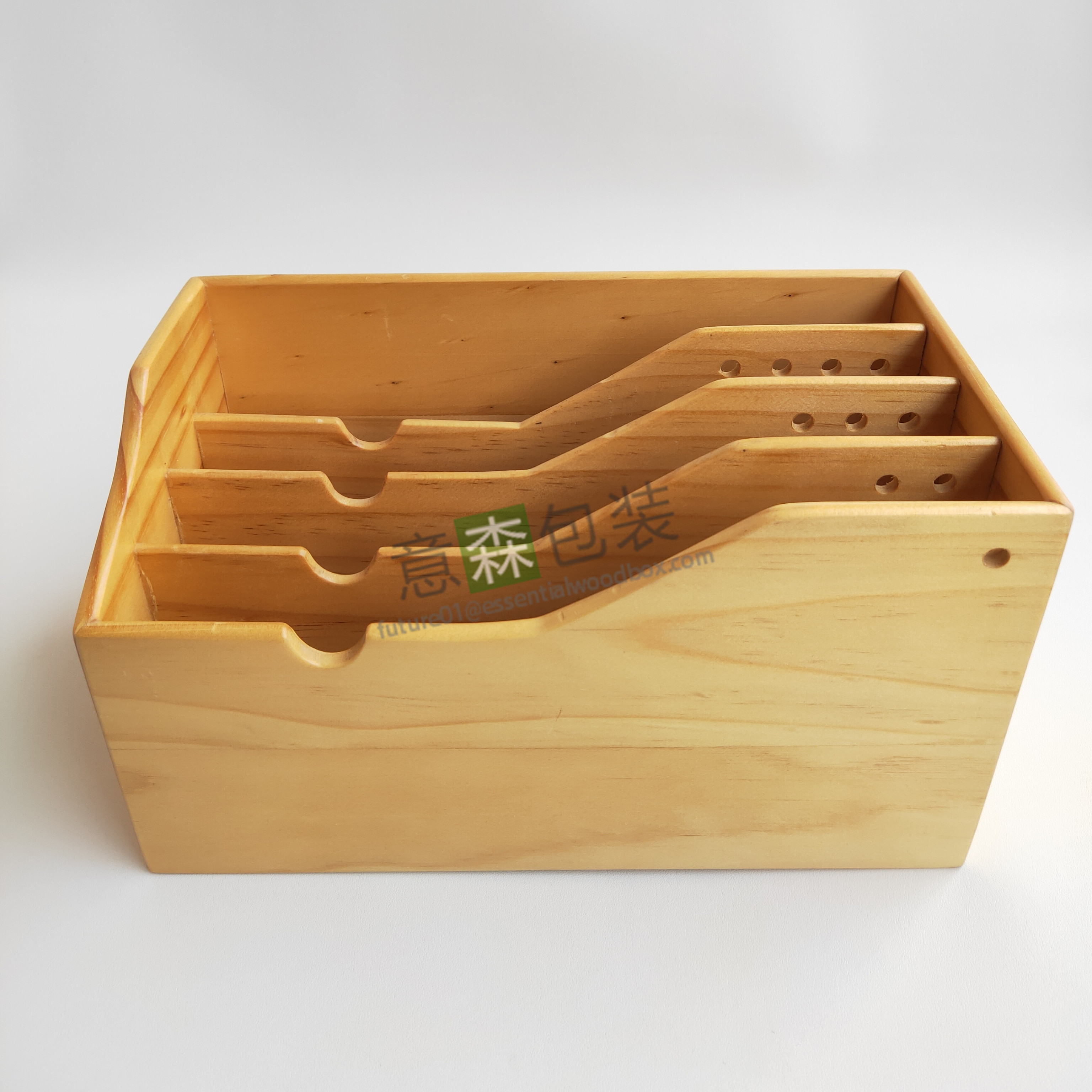 Wooden Stationery box