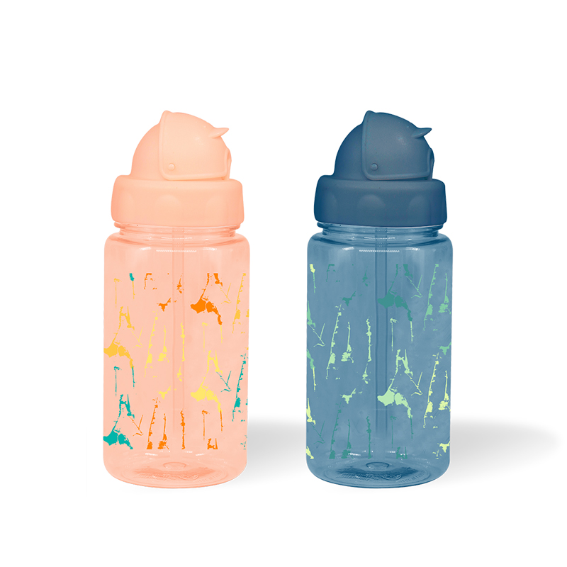 GOX Kids Tritan BPA Free Water Bottle with straw