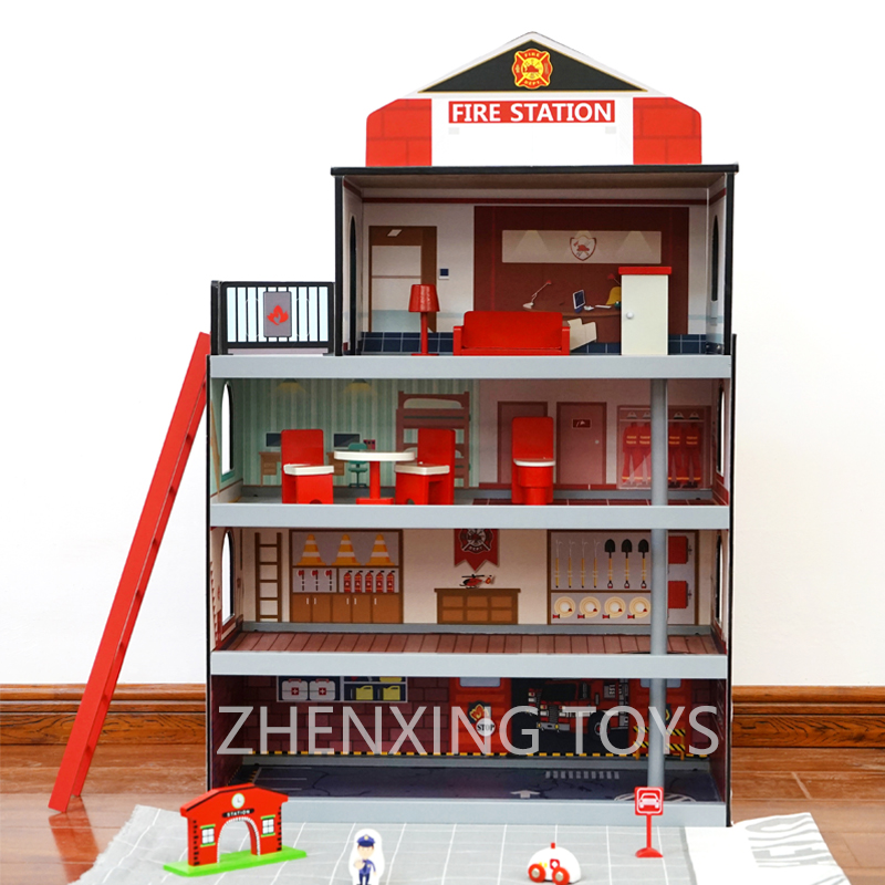 “Fire Station Series” doll house