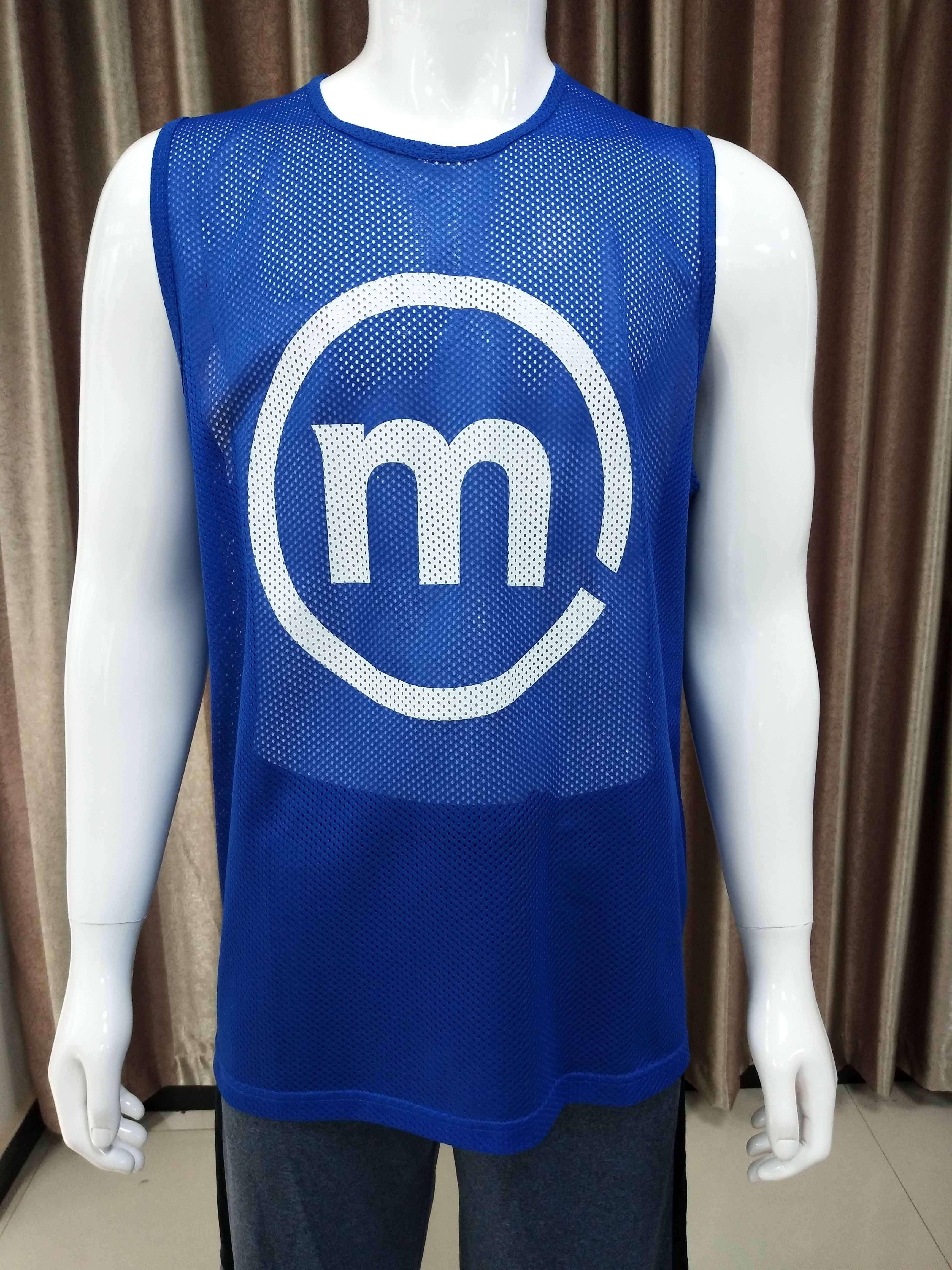 140gsm 100%Polyester Mens vest breathe freely Net fabric