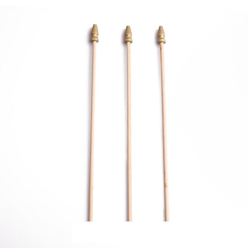 Wooden flag pole