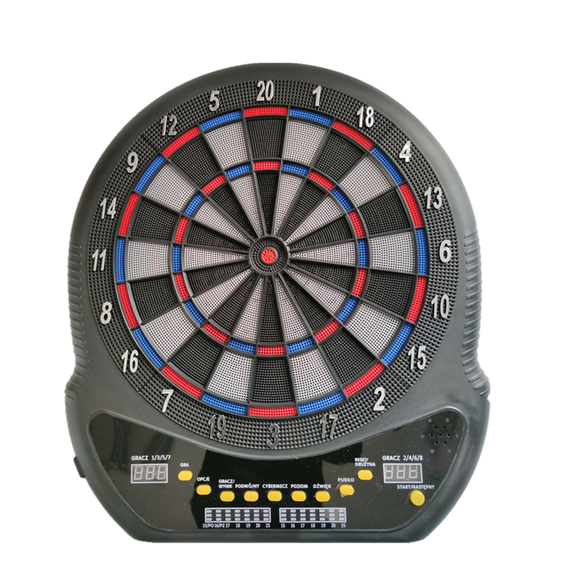 4 LED display electronic dart board