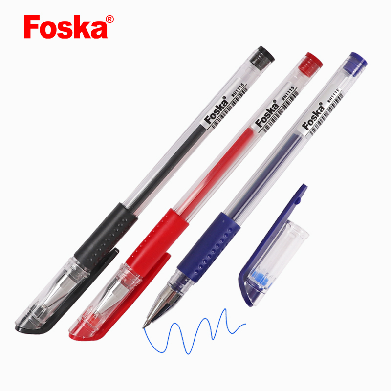 Good Quality Basic Color Plastic Gel Pen