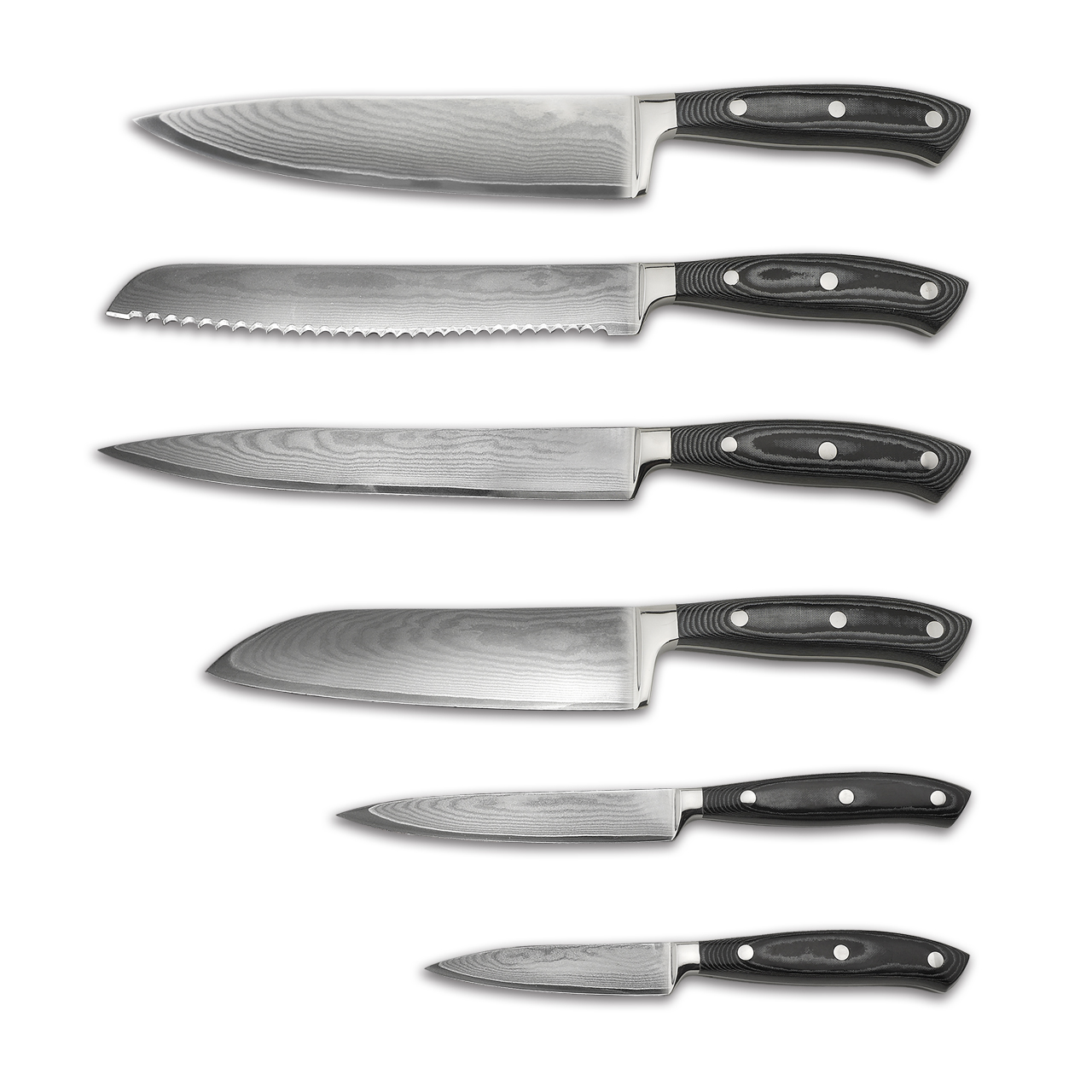 1906 Series Damascus with Mikata handle