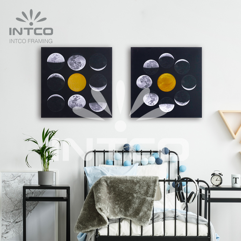 Canvas Art Set - Moon