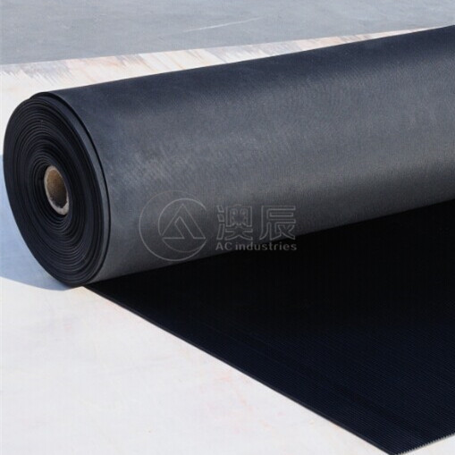 Fine Ribbed Rubber Sheet
