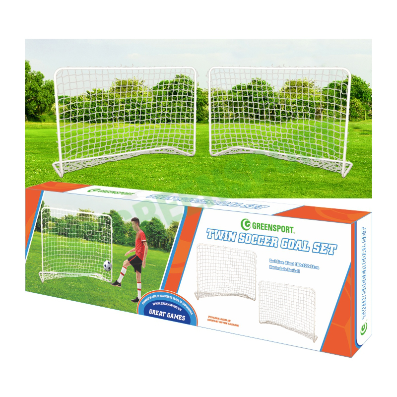 Twin Soccer Goal Set