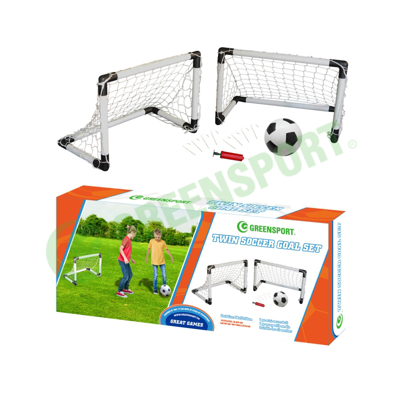 Twin Soccer Goal Set