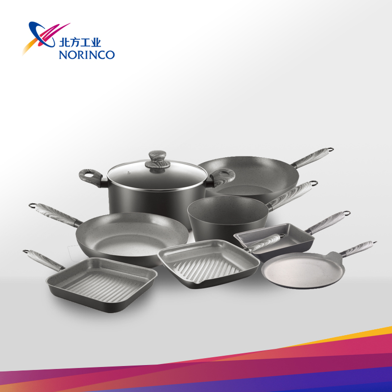 non-stick cookware ,fry pan ,sauce pan ,wok ,crepe pan ,grill pan