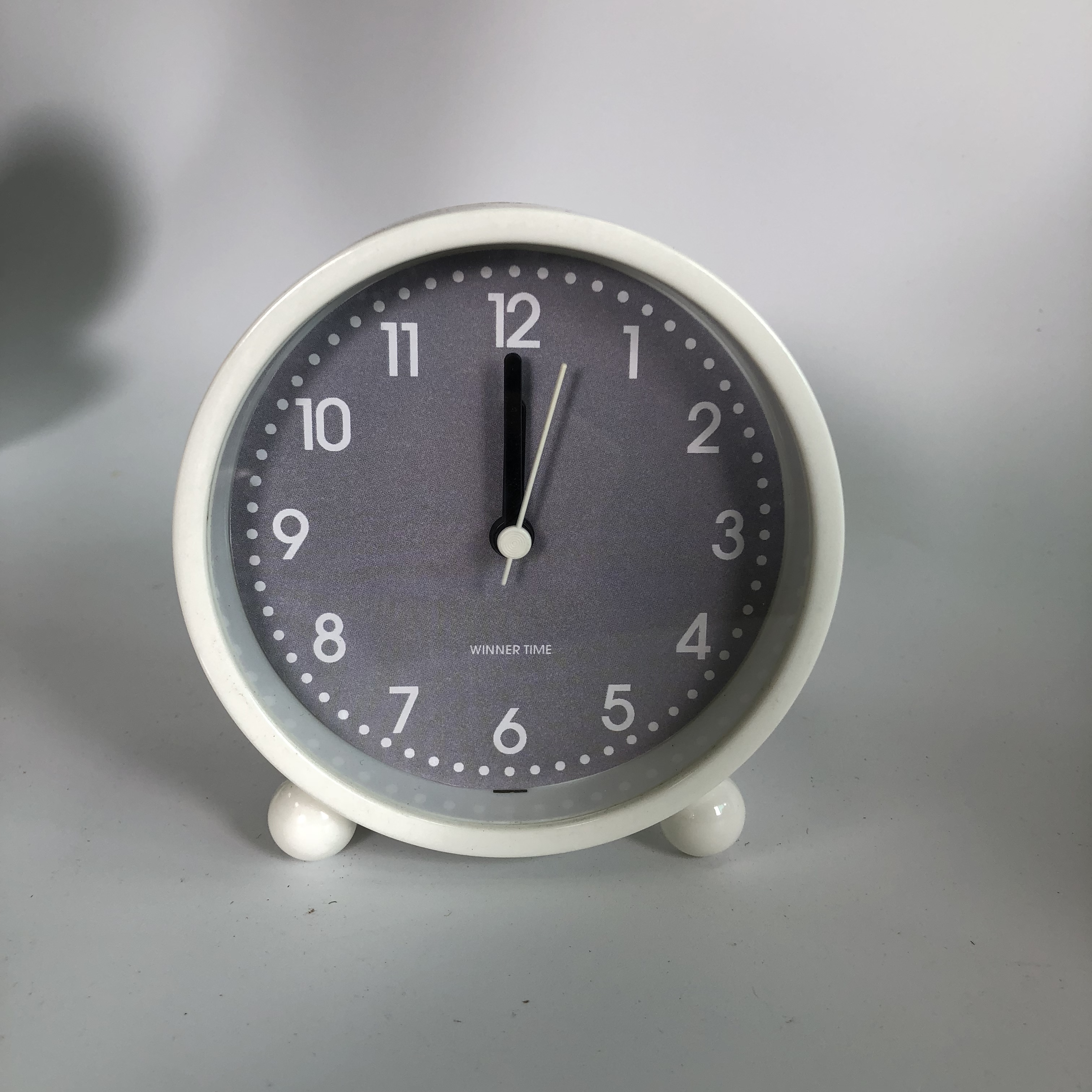 Plastic cartoon alarm clock
