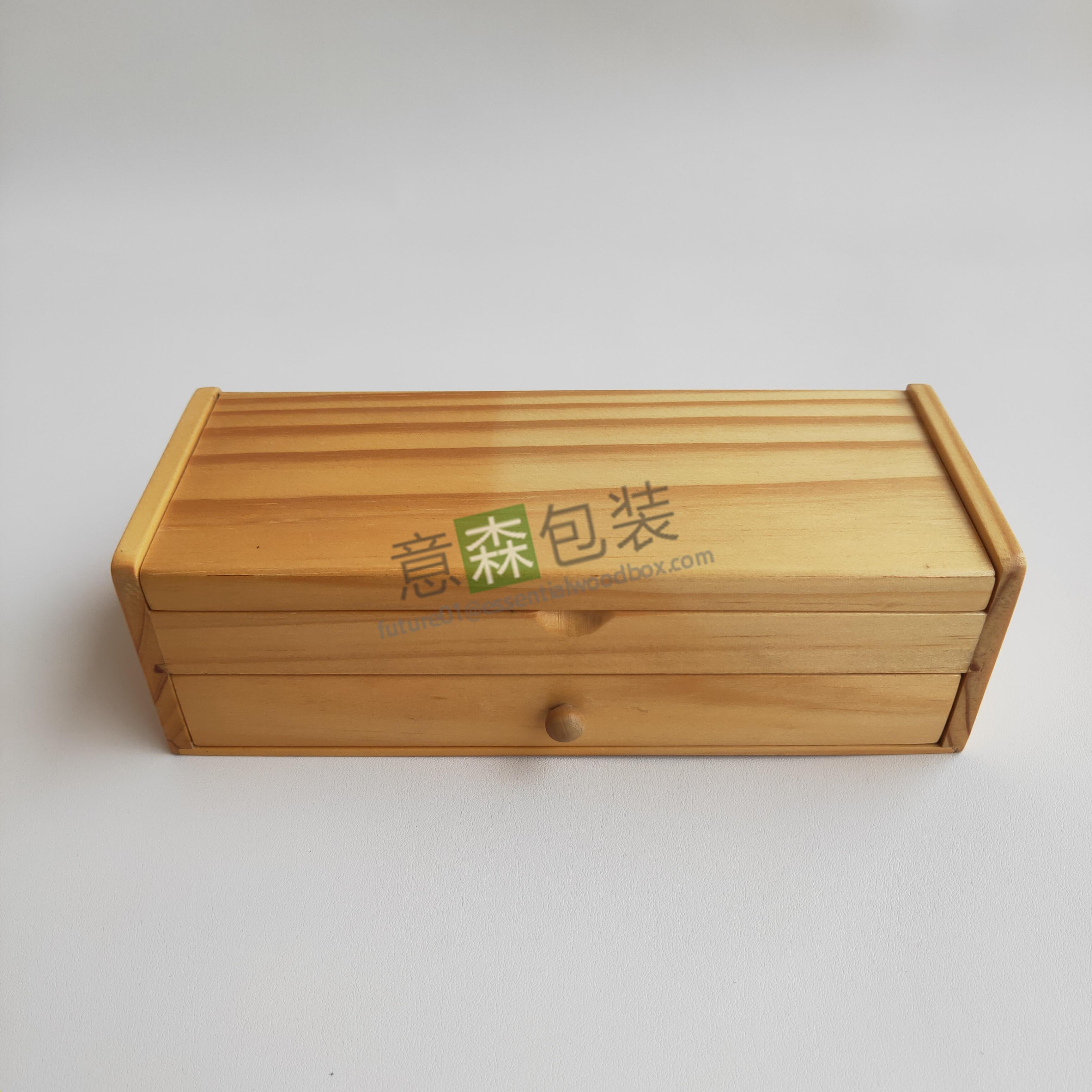 Wooden Stationery box