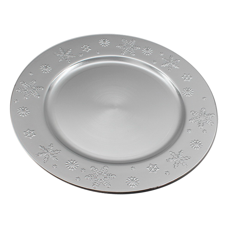 plastic charger plate