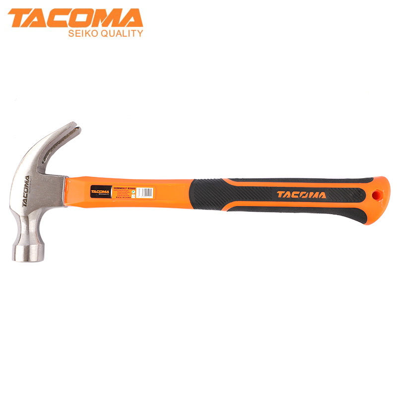 American claw hammer with fiberglass handle
