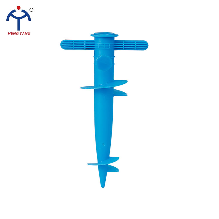 Plastic umbrella base screw