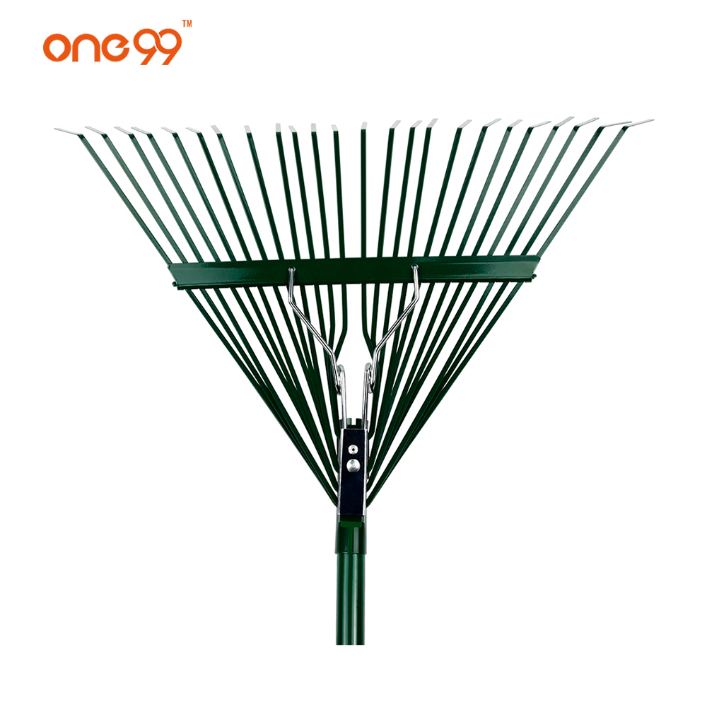 24 teeth green springback harrow rake