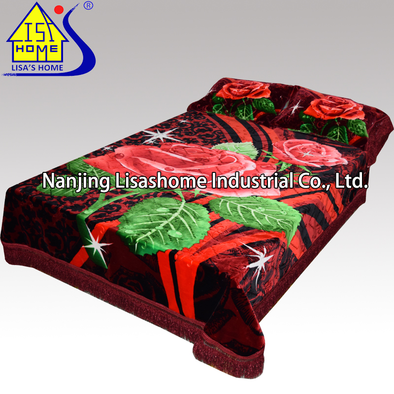 Lisashome Polyester Blanket Bedding Set
