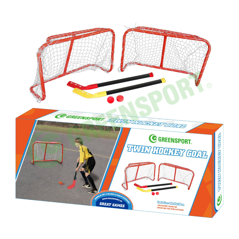 Twin Hockey Goal Set