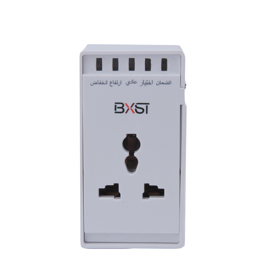Uk Socket Automatic Voltage Surge Protector, Household Application Tv Guard Home Surge Voltage Protection