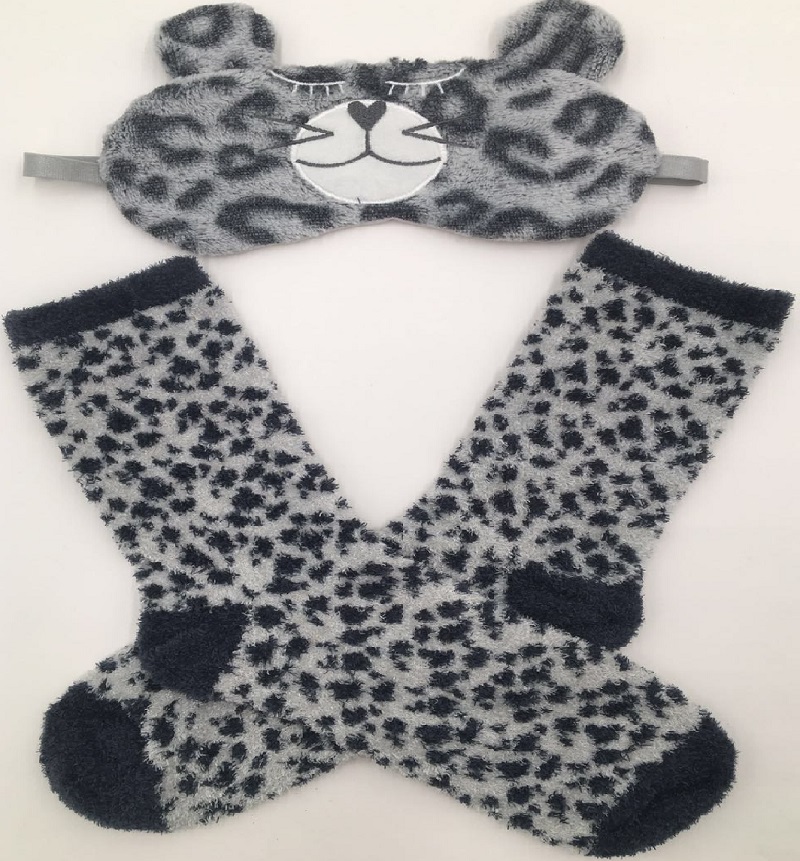 eye mask and ladies socks