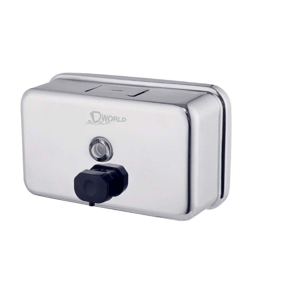 Stainless steel soap dispenser