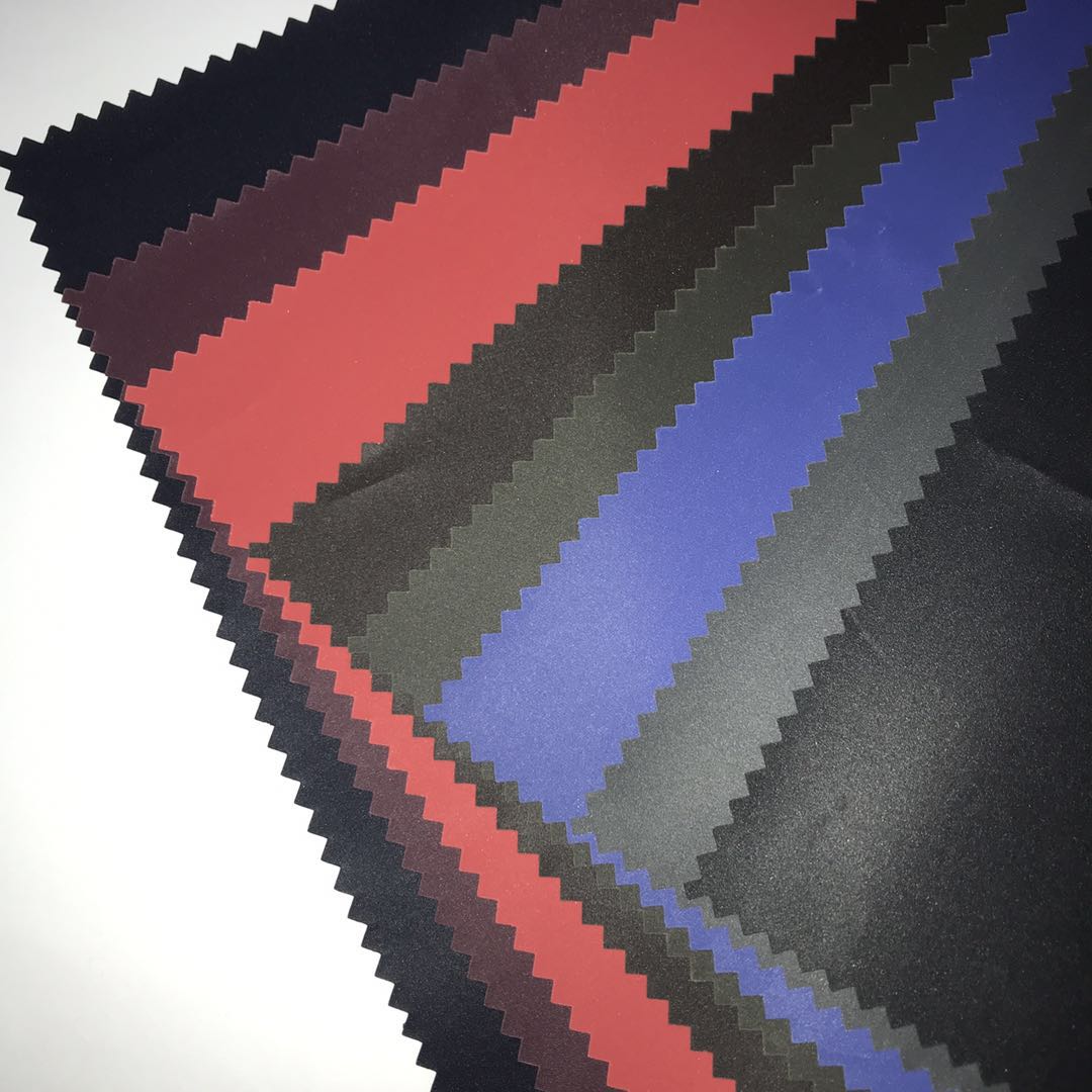 170T taffeta Shiny PVC coated fabric for car cover raincoat