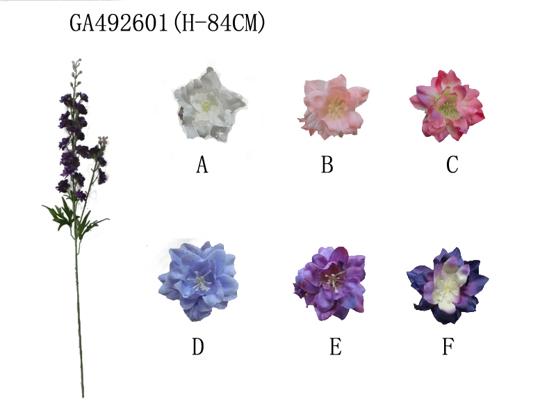 Single delphinium*2（H-84cm）
