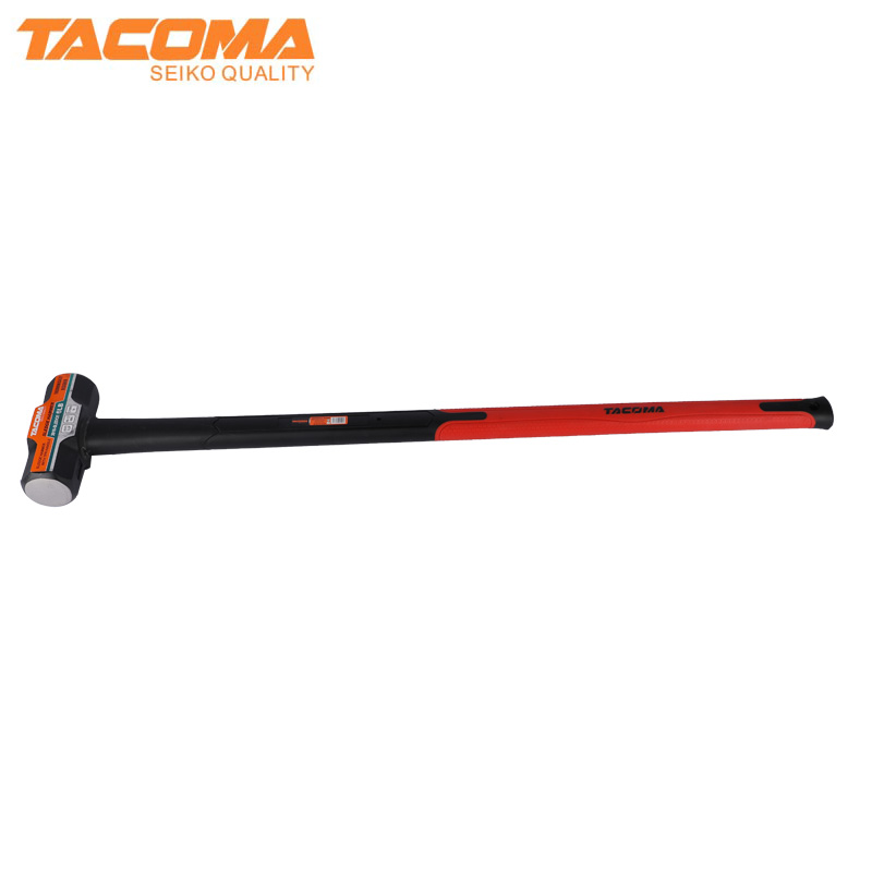 Sledge hammer with fiberglass handle