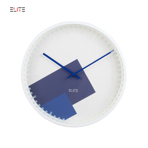 Metal quartz wall clock