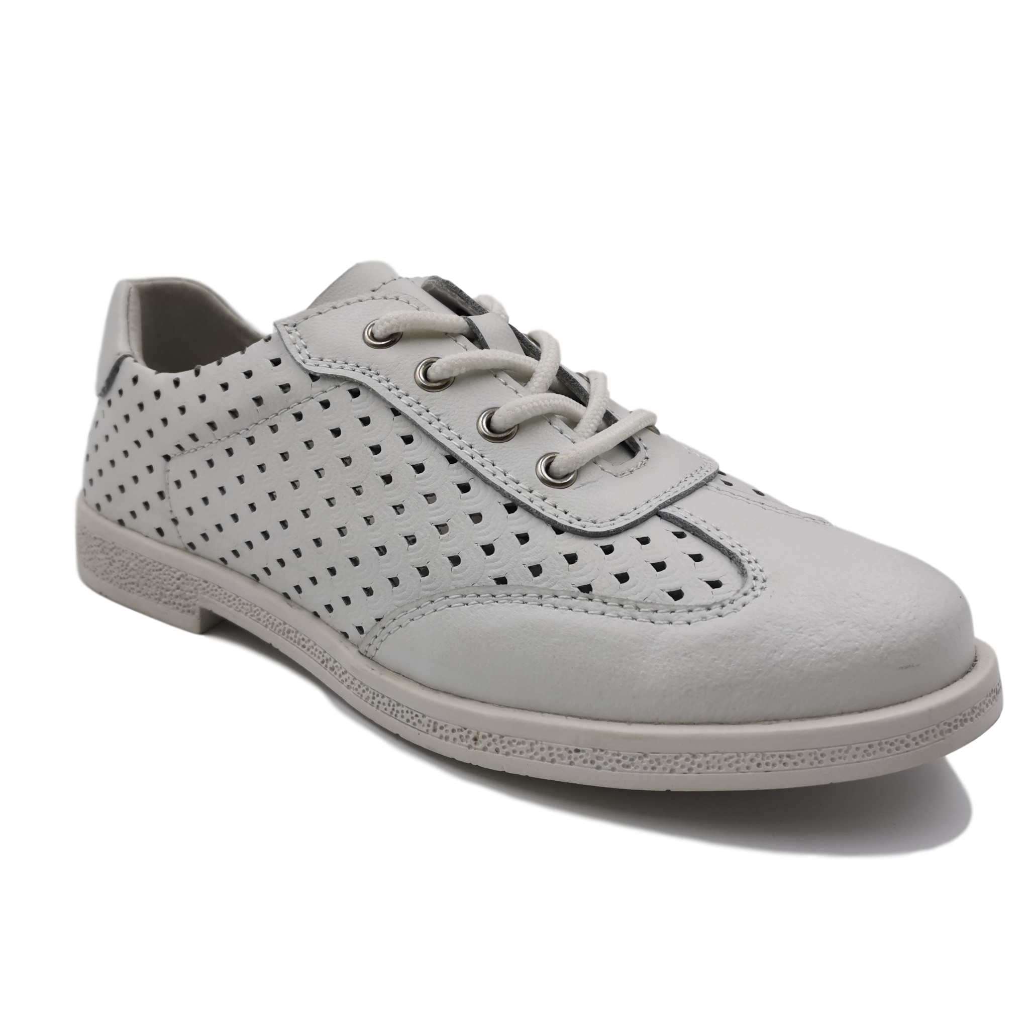 Fashion,hot action leather ladies casual sneaker