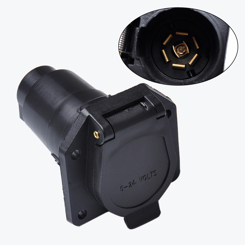7pin USA trailer socket