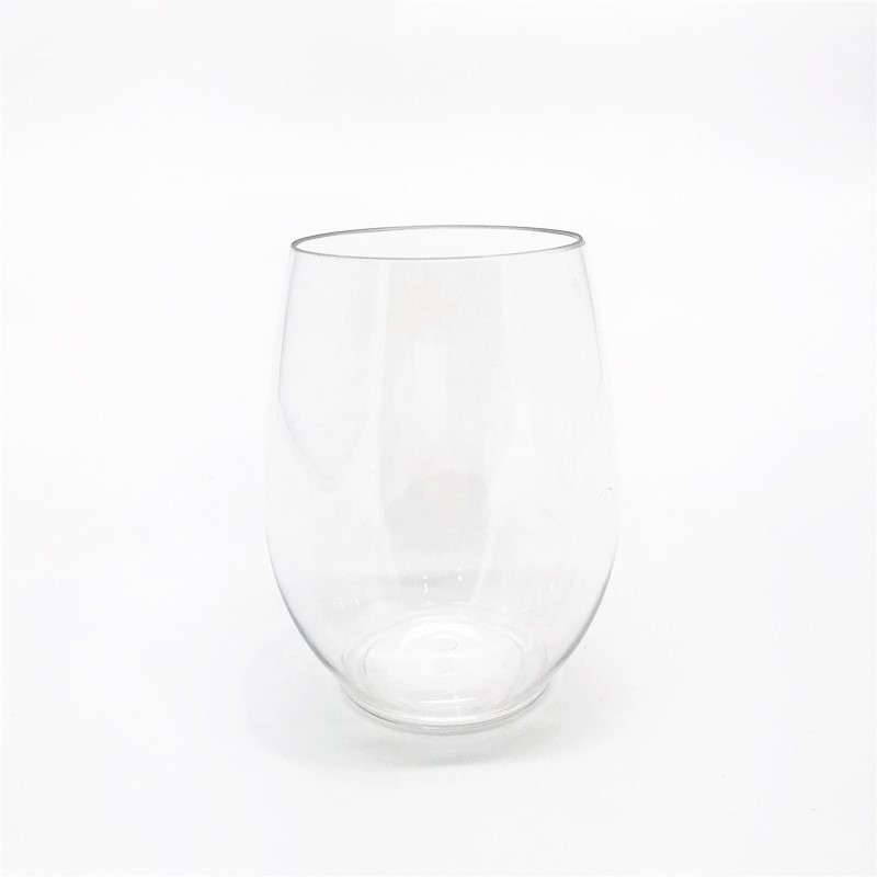 16oz Stemless Wine Glass Plastic Wine Glass