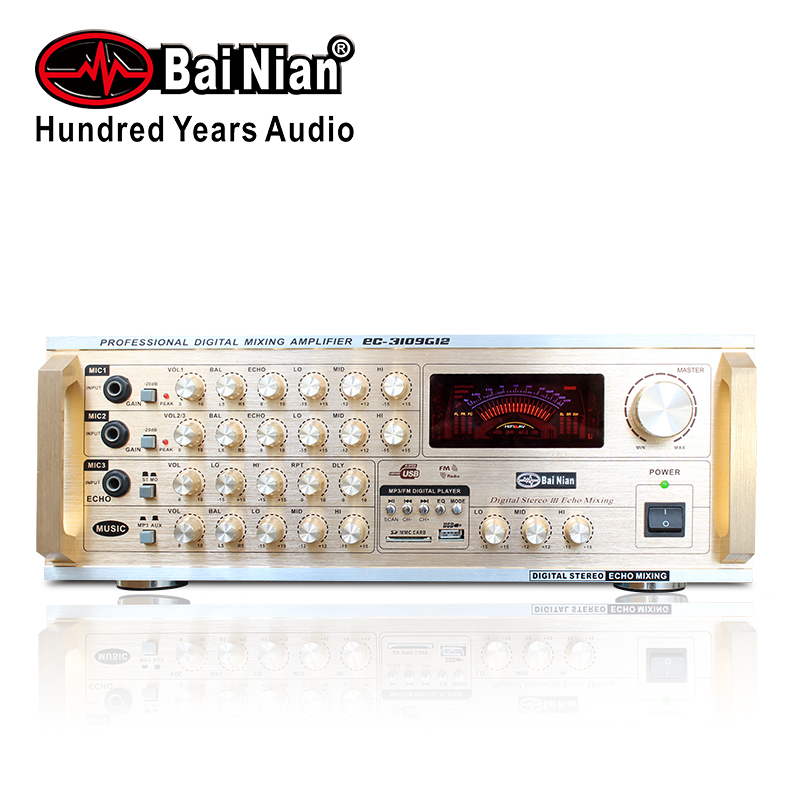 Amplifier(Stereo Digital Home Amplifier for Karaoke Sound System)