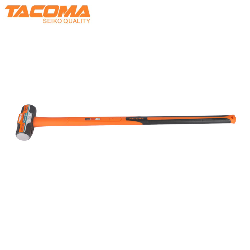 Sledge hammer with fiberglass handle