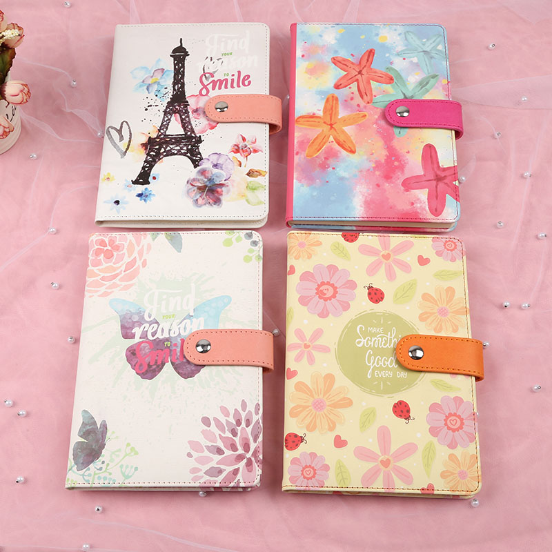 WANSHIFA 2021 Creative Design Color Printed Bind Notebook